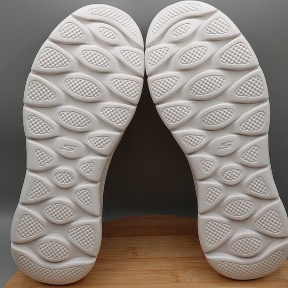 Skechers Womens Size 11 W Wide Taupe Slip-ins GO WALK Flex Relish Sneakers EUC - Picture 6 of 9